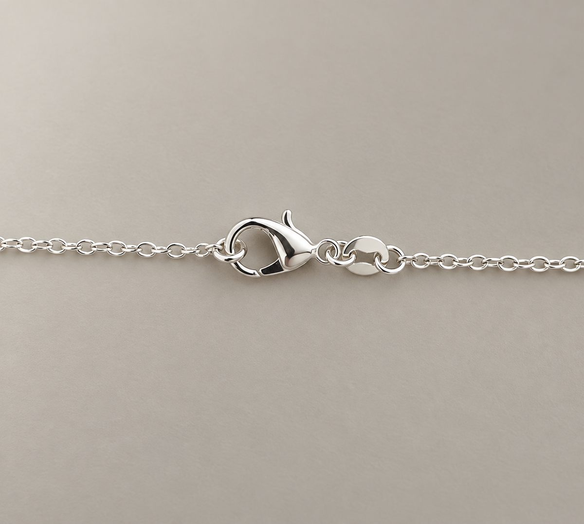 Silver plated labradorite necklace